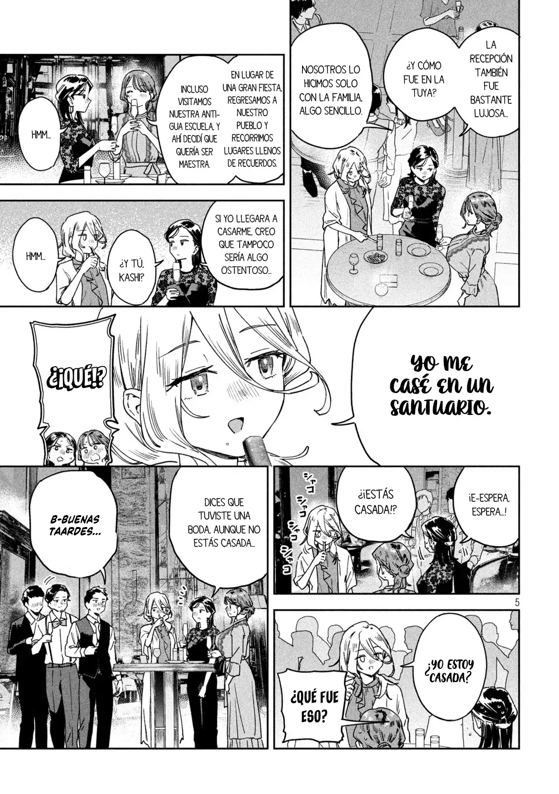 Myou-chan sensei wa Kaku Katariki - Capítulo 52 - Página 6 - LectorTMOo