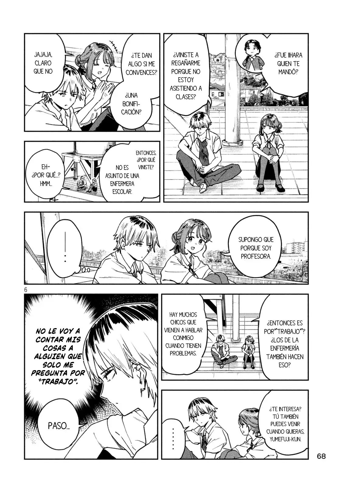 Myou-chan sensei wa Kaku Katariki - Capítulo 55 - Página 8 - LectorTMOo