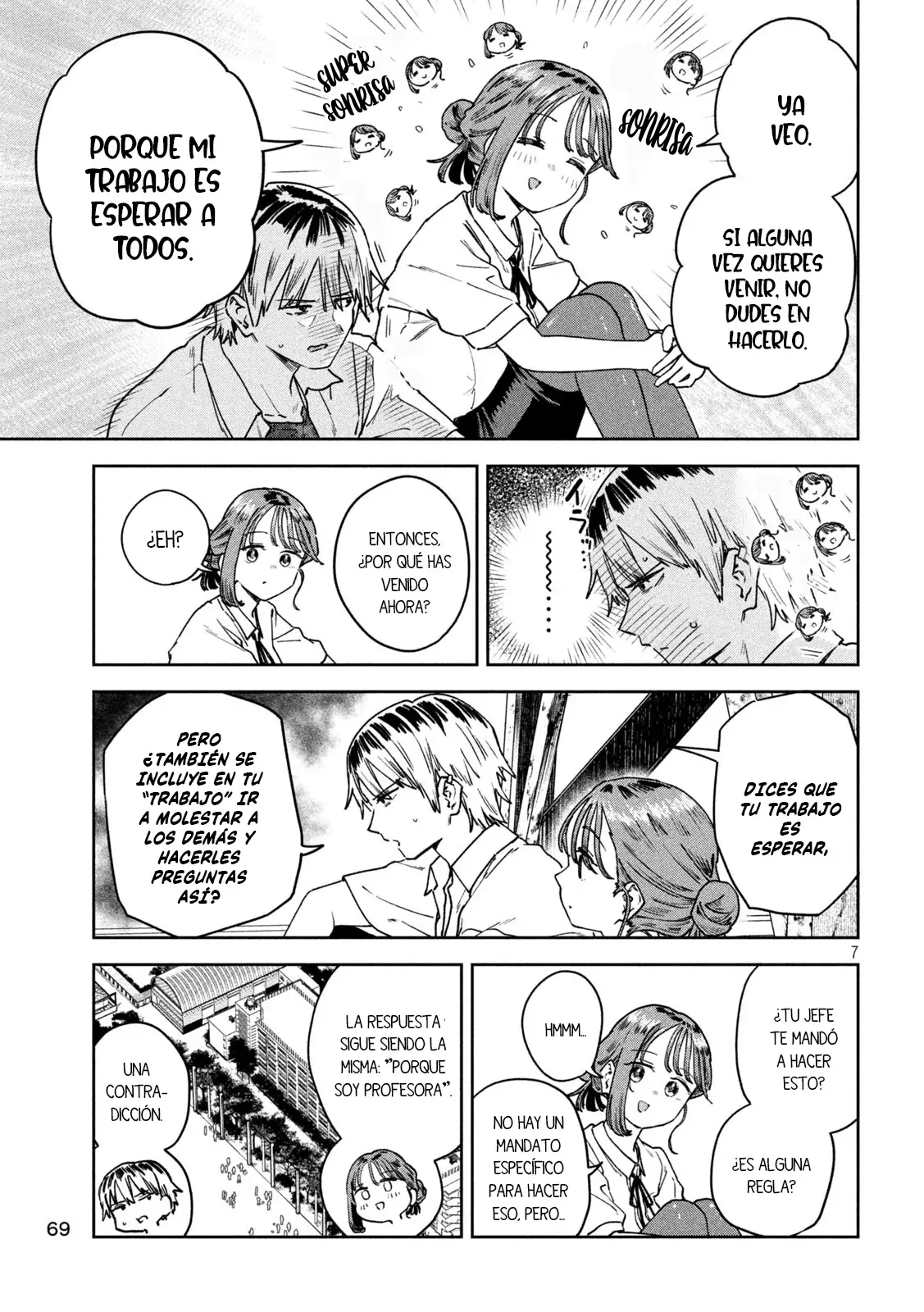 Myou-chan sensei wa Kaku Katariki - Capítulo 55 - Página 9 - LectorTMOo