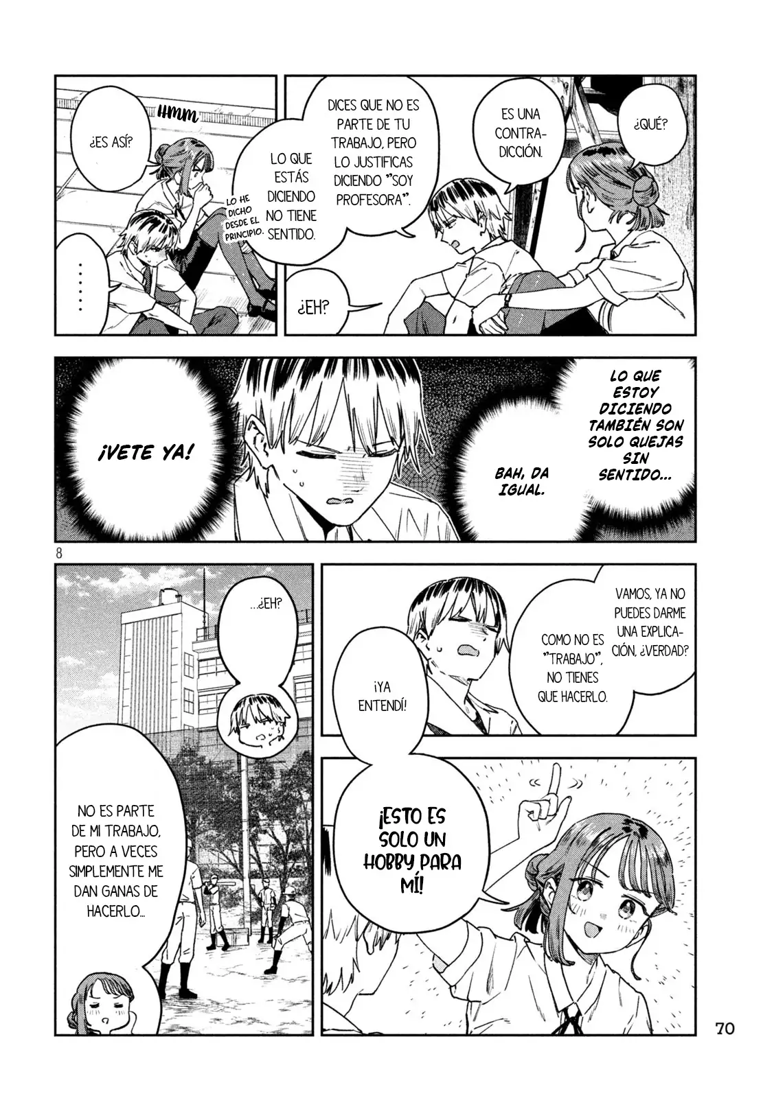 Myou-chan sensei wa Kaku Katariki - Capítulo 55 - Página 10 - LectorTMOo