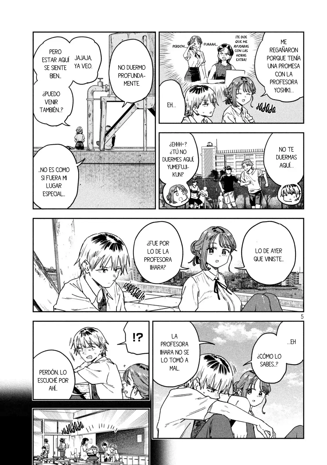 Myou-chan sensei wa Kaku Katariki - Capítulo 56 - Página 7 - LectorTMOo
