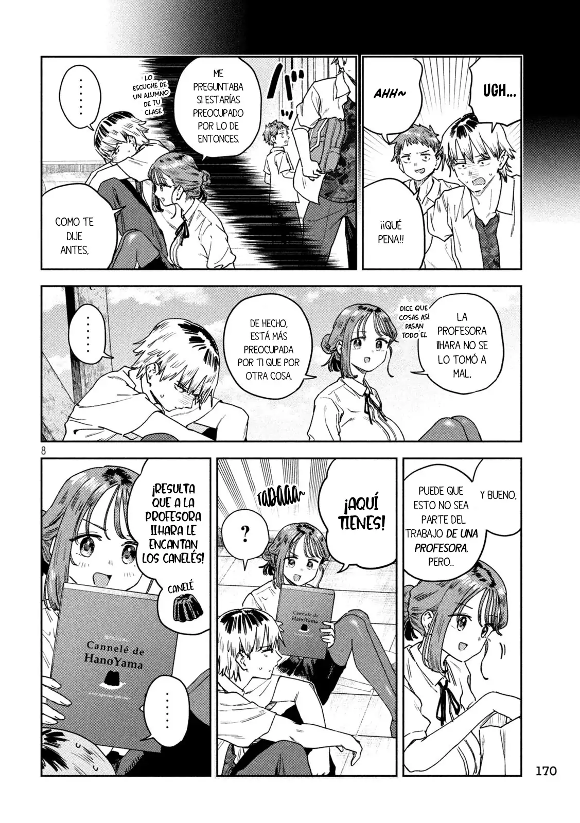 Myou-chan sensei wa Kaku Katariki - Capítulo 56 - Página 10 - LectorTMOo