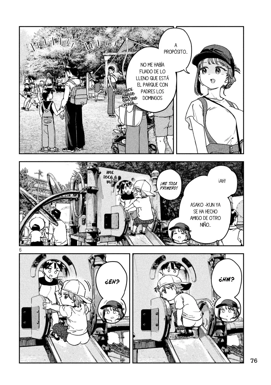 Myou-chan sensei wa Kaku Katariki - Capítulo 57 - Página 8 - LectorTMOo