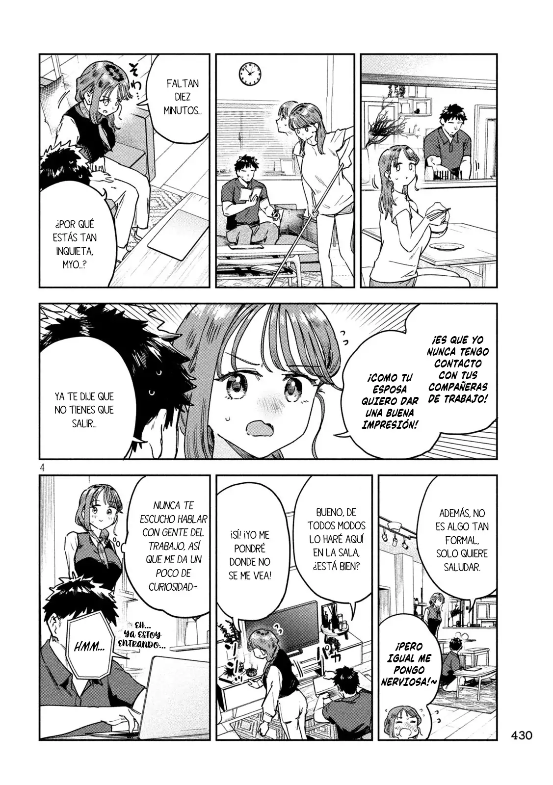 Myou-chan sensei wa Kaku Katariki - Capítulo 58 - Página 6 - LectorTMOo