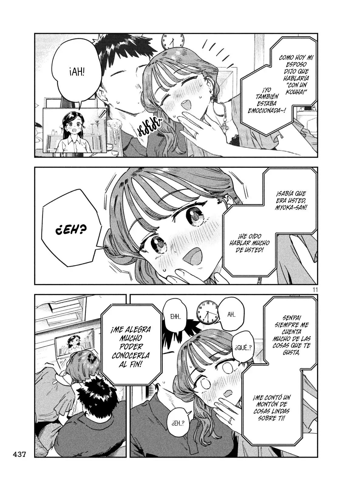 Myou-chan sensei wa Kaku Katariki - Capítulo 58 - Página 13 - LectorTMOo