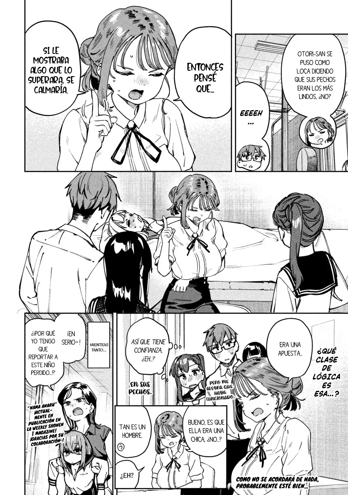 Myou-chan sensei wa Kaku Katariki - Capítulo 59 - Página 13 - LectorTMOo