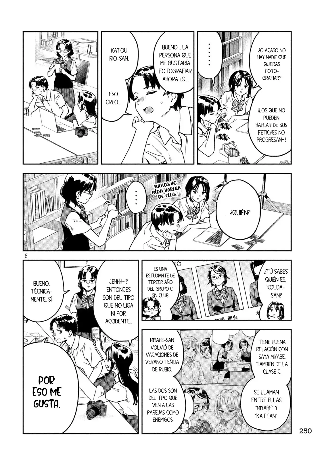 Myou-chan sensei wa Kaku Katariki - Capítulo 60 - Página 8 - LectorTMOo