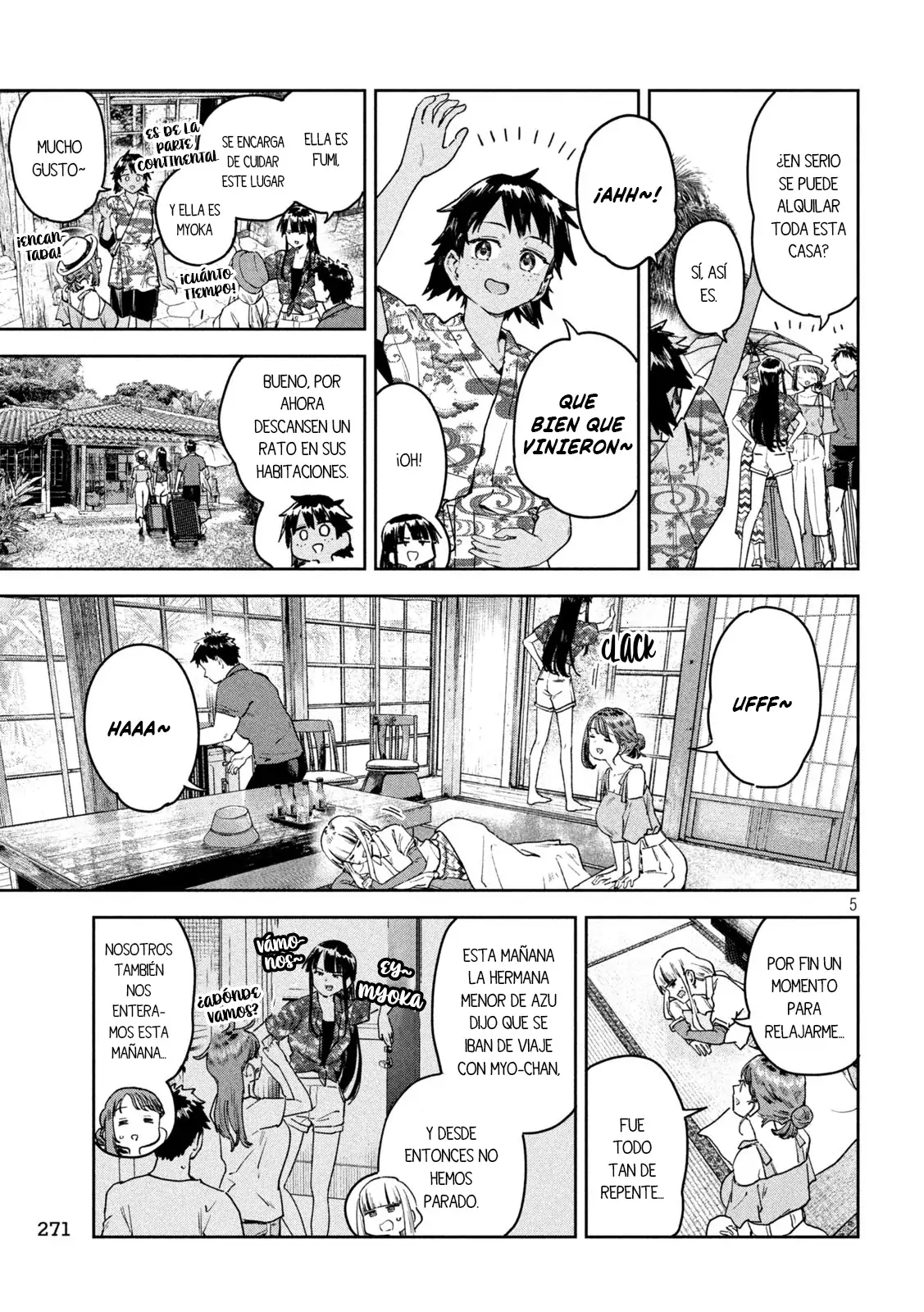 Myou-chan sensei wa Kaku Katariki - Capítulo 61 - Página 7 - LectorTMOo