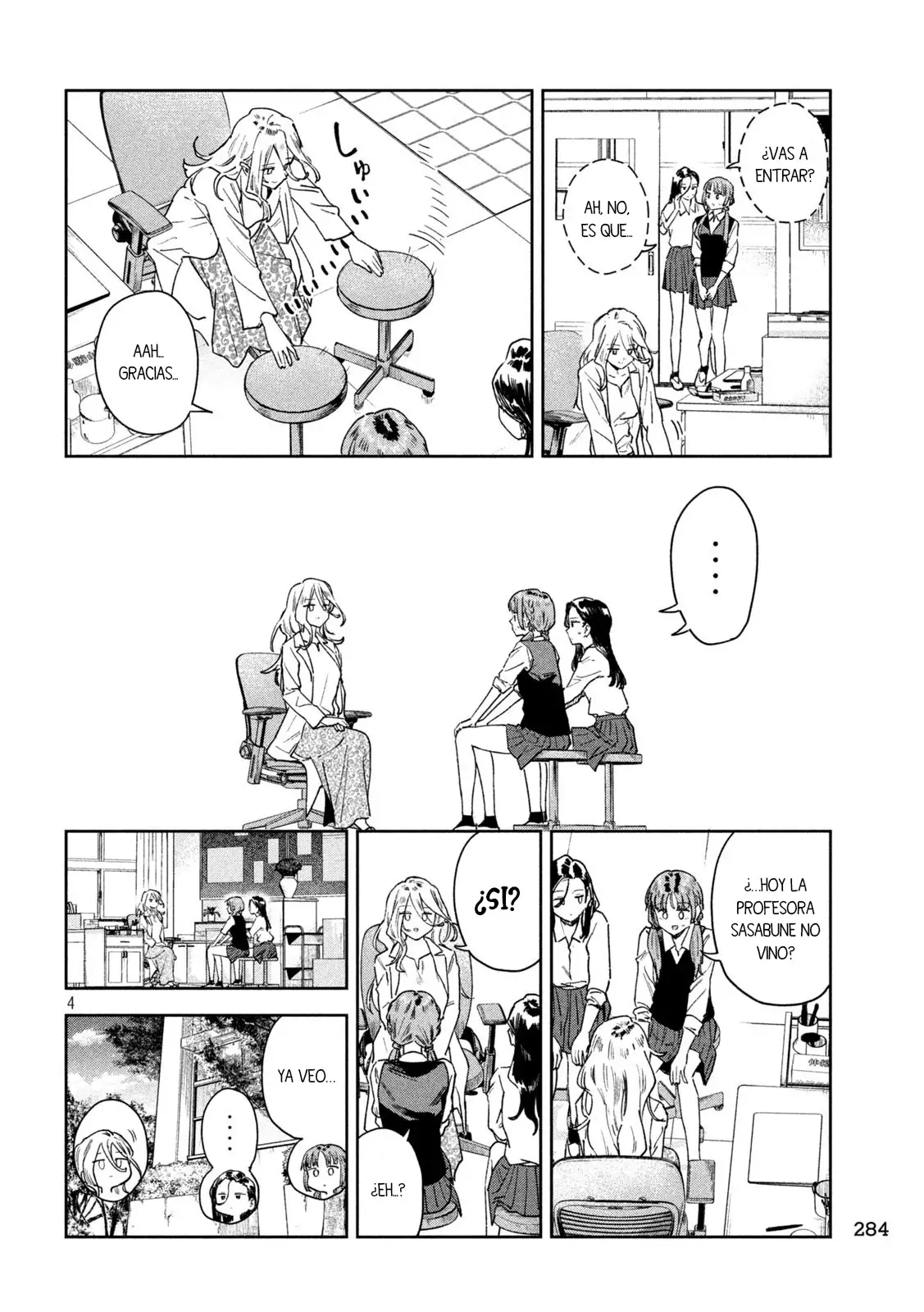 Myou-chan sensei wa Kaku Katariki - Capítulo 64 - Página 6 - LectorTMOo