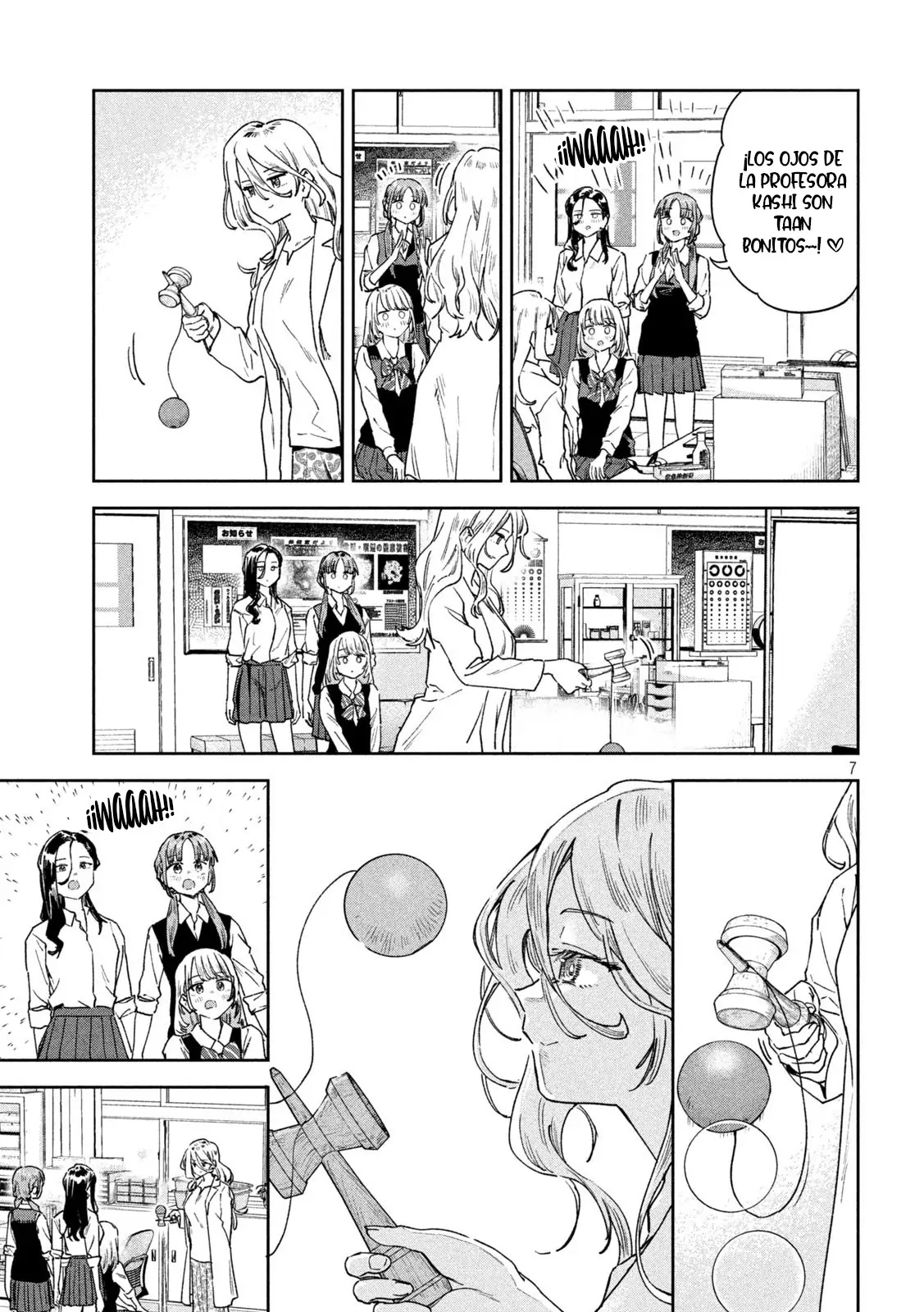 Myou-chan sensei wa Kaku Katariki - Capítulo 64 - Página 9 - LectorTMOo