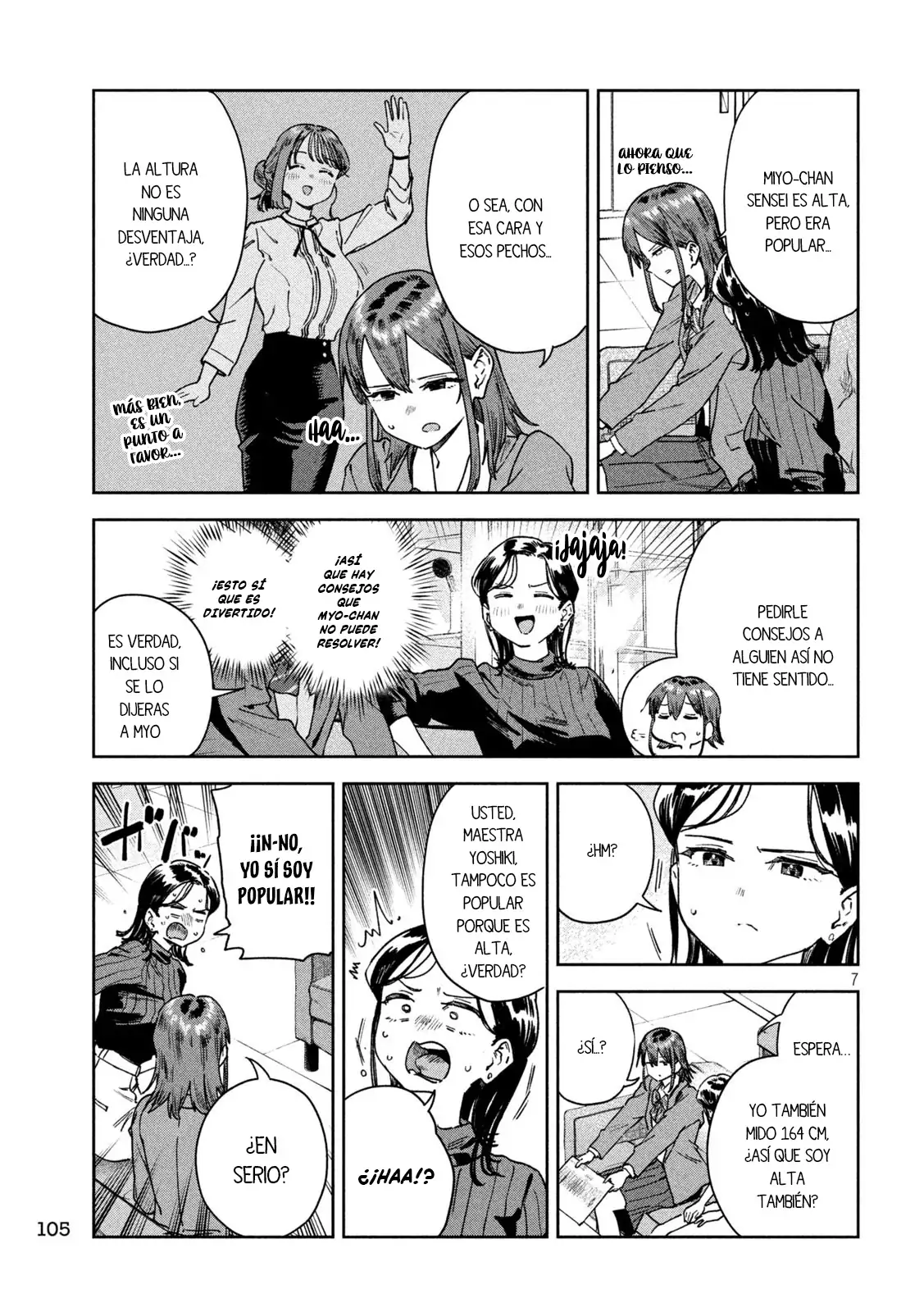 Myou-chan sensei wa Kaku Katariki - Capítulo 66 - Página 9 - LectorTMOo