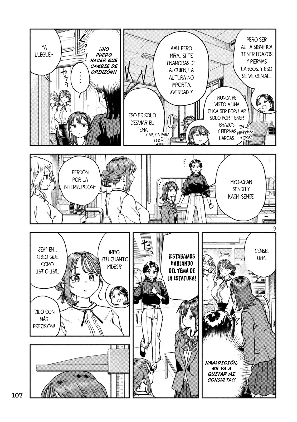 Myou-chan sensei wa Kaku Katariki - Capítulo 66 - Página 11 - LectorTMOo
