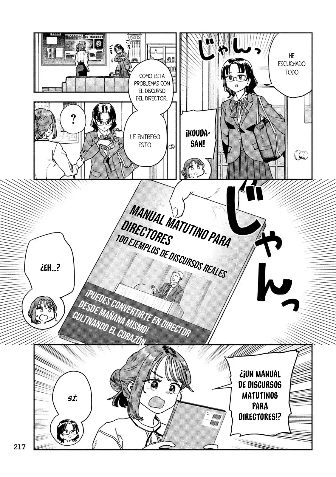 Myou-chan sensei wa Kaku Katariki - Capítulo 67 - Página 9 - LectorTMOo
