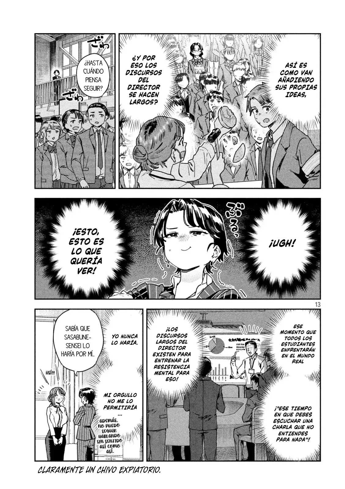 Myou-chan sensei wa Kaku Katariki - Capítulo 67 - Página 15 - LectorTMOo