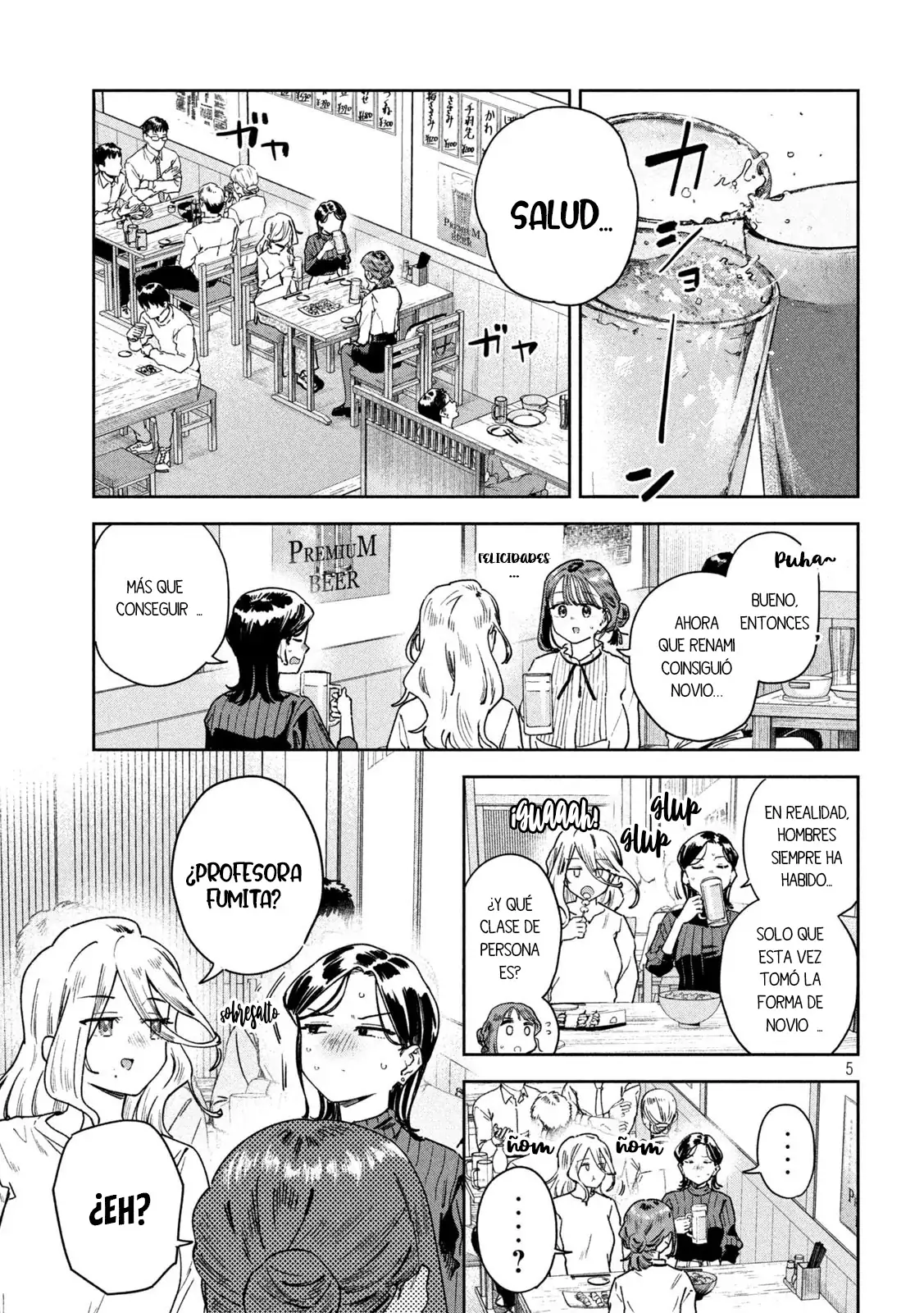 Myou-chan sensei wa Kaku Katariki - Capítulo 69 - Página 6 - LectorTMOo