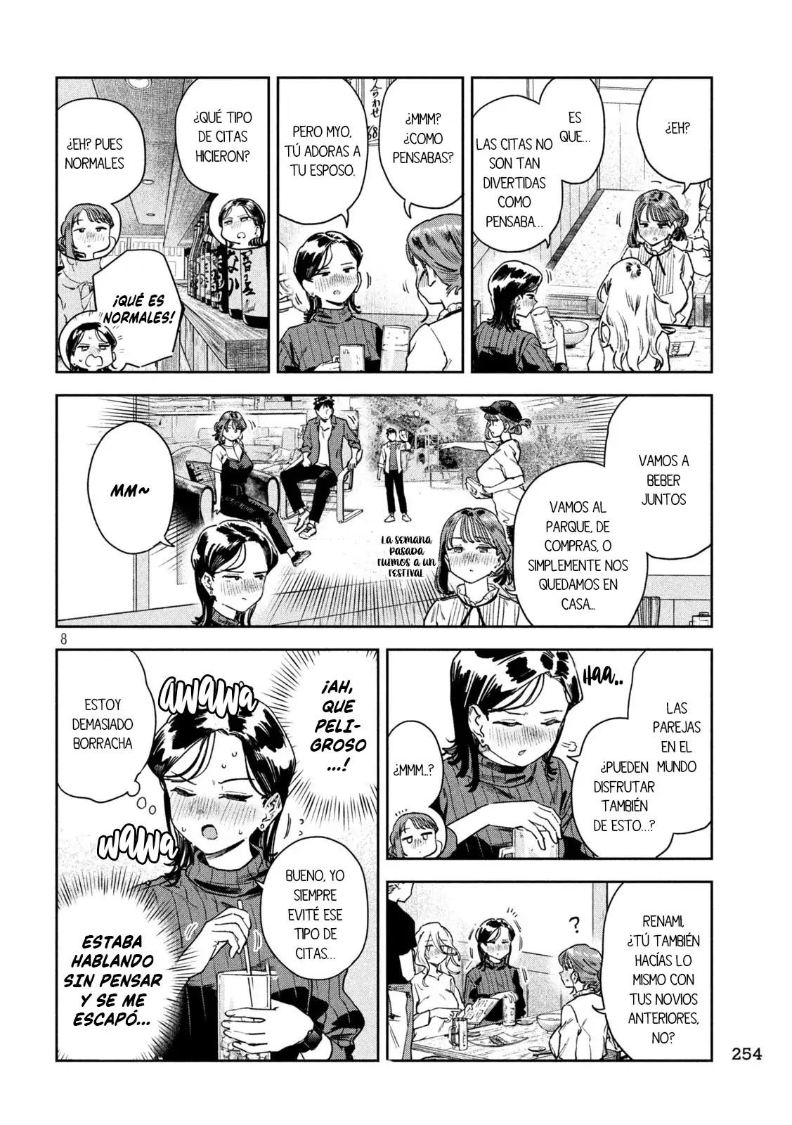 Myou-chan sensei wa Kaku Katariki - Capítulo 69 - Página 9 - LectorTMOo