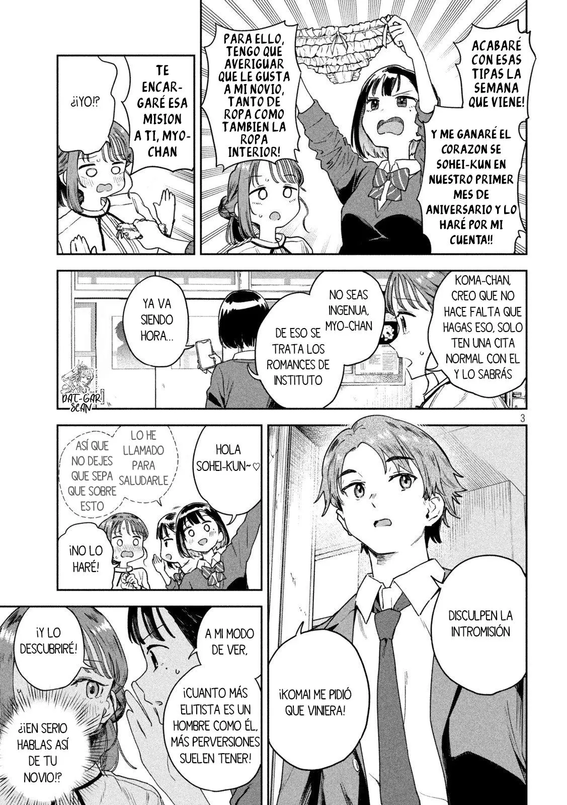 Myou-chan sensei wa Kaku Katariki - Capítulo 7 - Página 4 - LectorTMOo