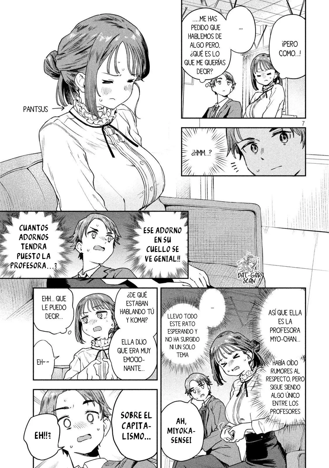 Myou-chan sensei wa Kaku Katariki - Capítulo 7 - Página 8 - LectorTMOo
