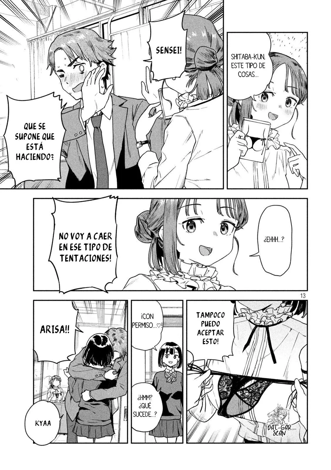 Myou-chan sensei wa Kaku Katariki - Capítulo 7 - Página 14 - LectorTMOo
