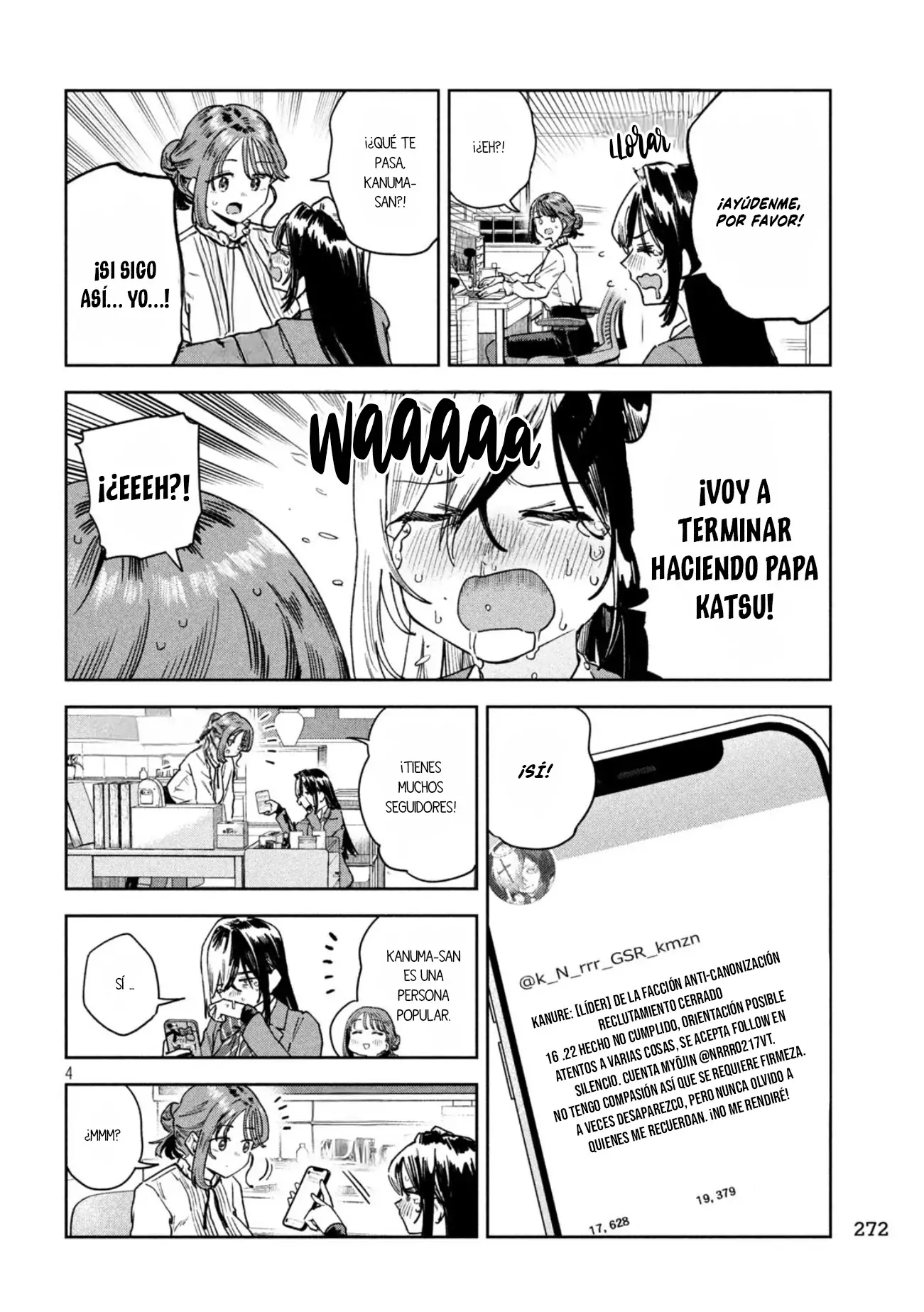 Myou-chan sensei wa Kaku Katariki - Capítulo 71 - Página 6 - LectorTMOo