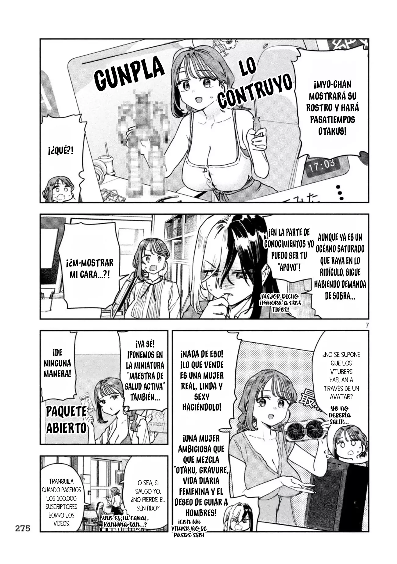 Myou-chan sensei wa Kaku Katariki - Capítulo 71 - Página 9 - LectorTMOo
