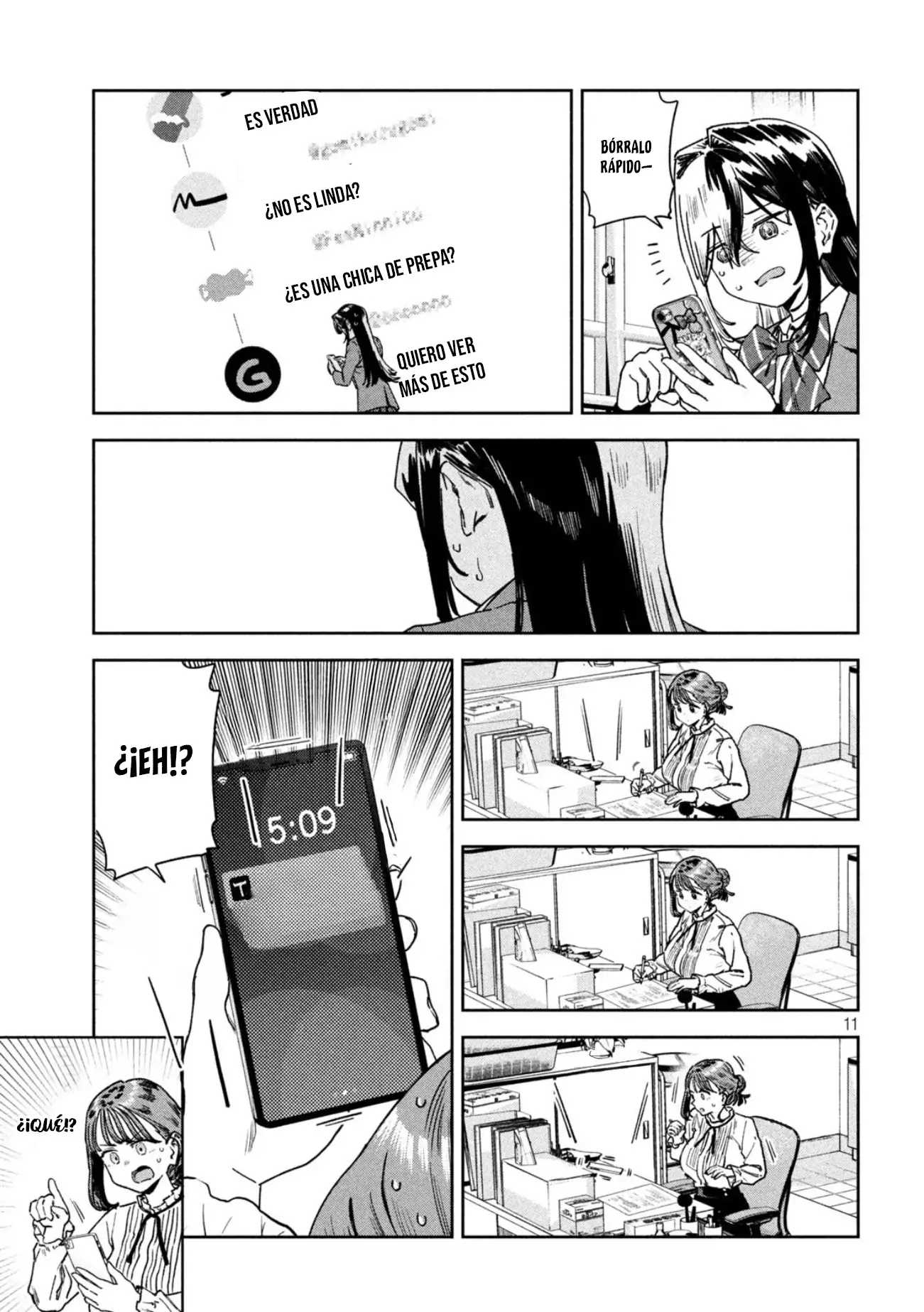 Myou-chan sensei wa Kaku Katariki - Capítulo 71 - Página 13 - LectorTMOo