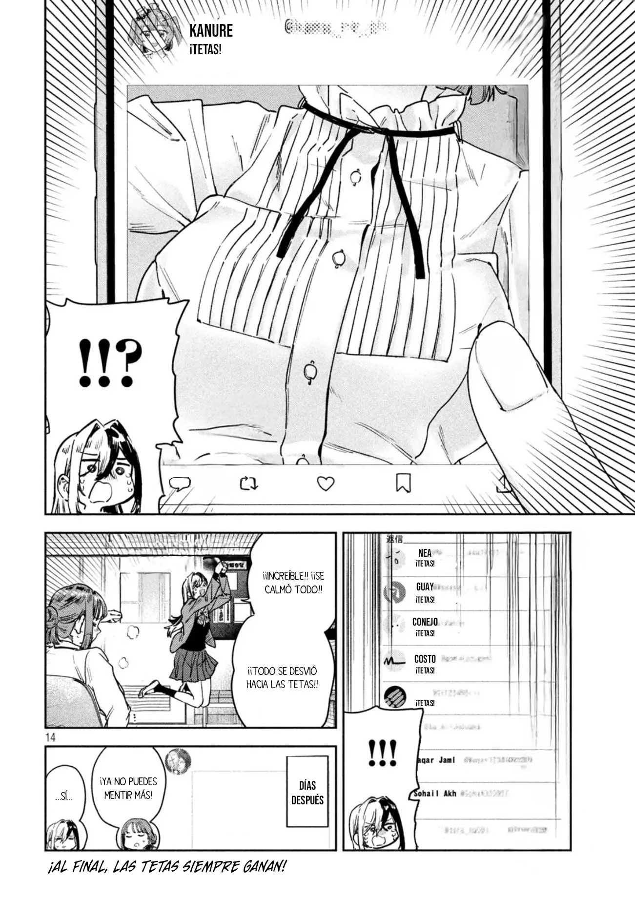 Myou-chan sensei wa Kaku Katariki - Capítulo 71 - Página 16 - LectorTMOo