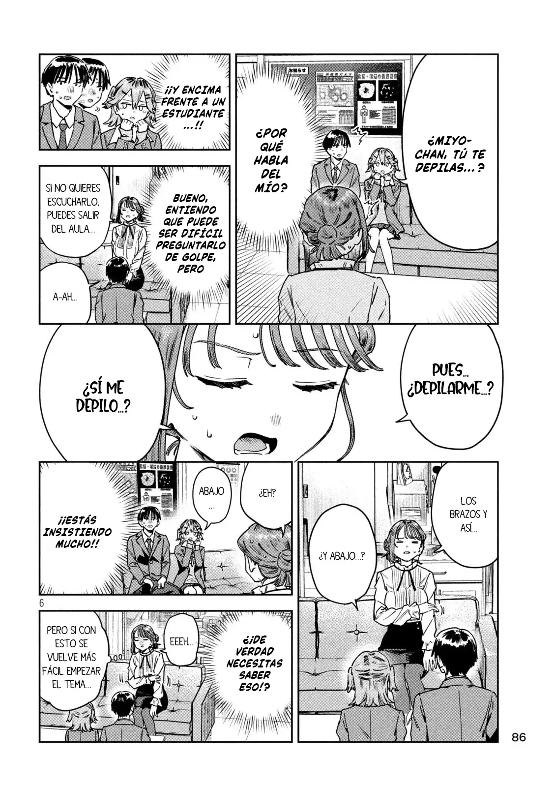 Myou-chan sensei wa Kaku Katariki - Capítulo 76 - Página 9 - LectorTMOo
