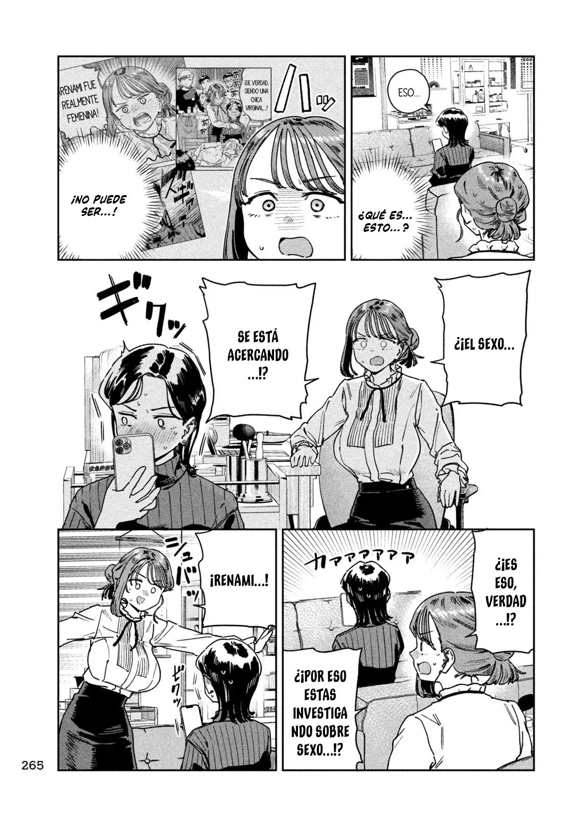 Myou-chan sensei wa Kaku Katariki - Capítulo 77 - Página 7 - LectorTMOo