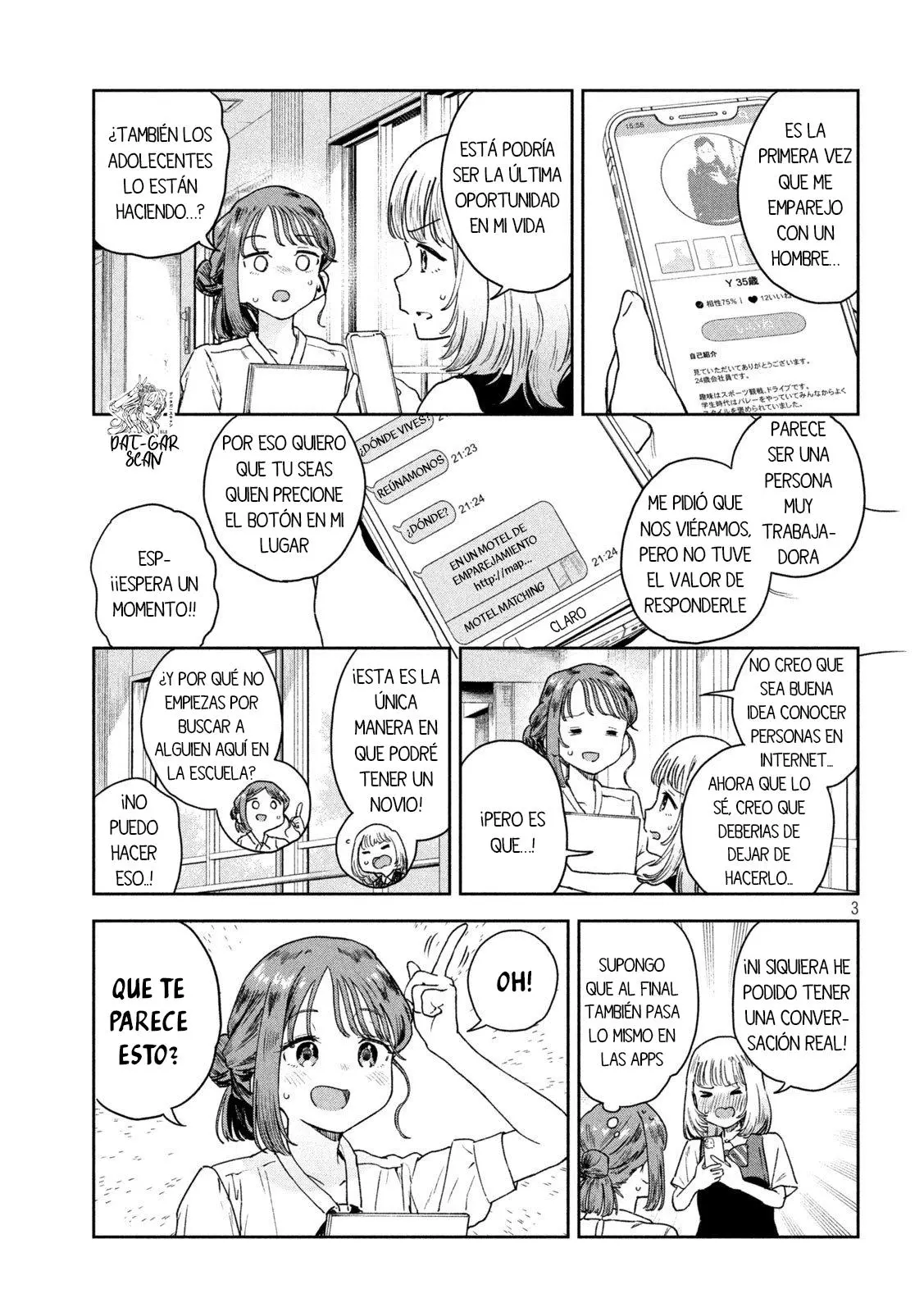 Myou-chan sensei wa Kaku Katariki - Capítulo 8 - Página 4 - LectorTMOo