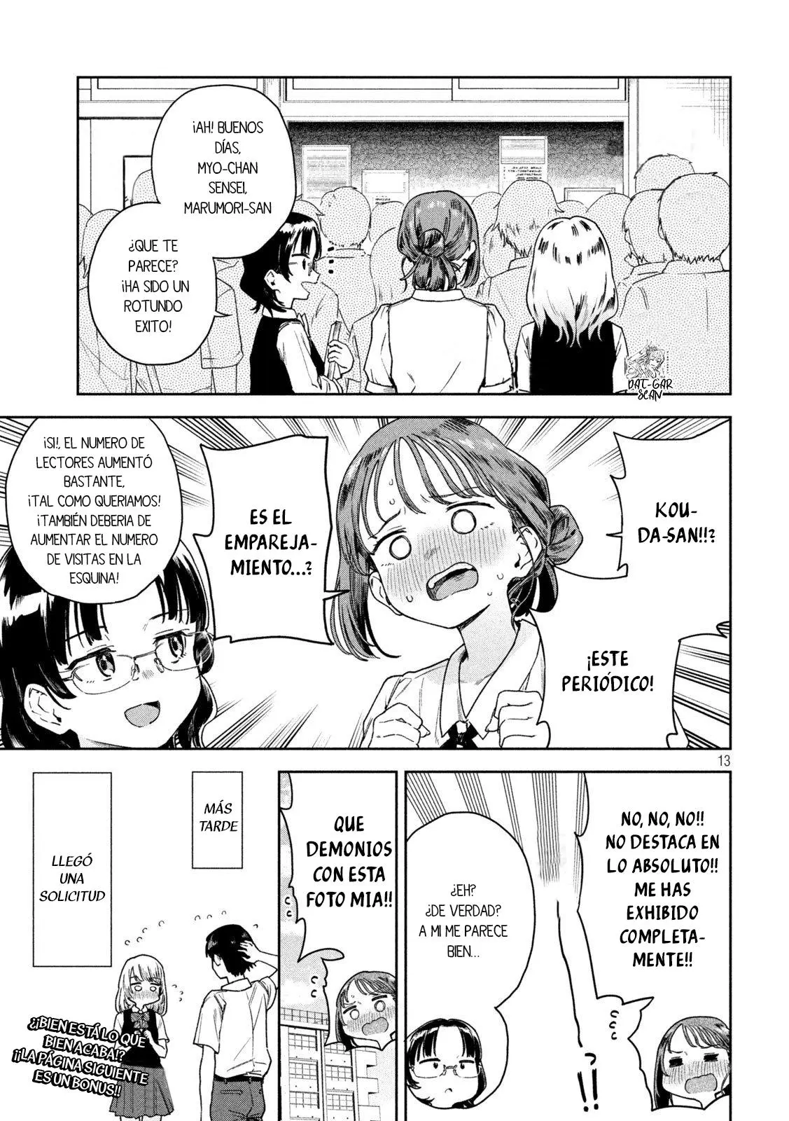 Myou-chan sensei wa Kaku Katariki - Capítulo 8 - Página 14 - LectorTMOo