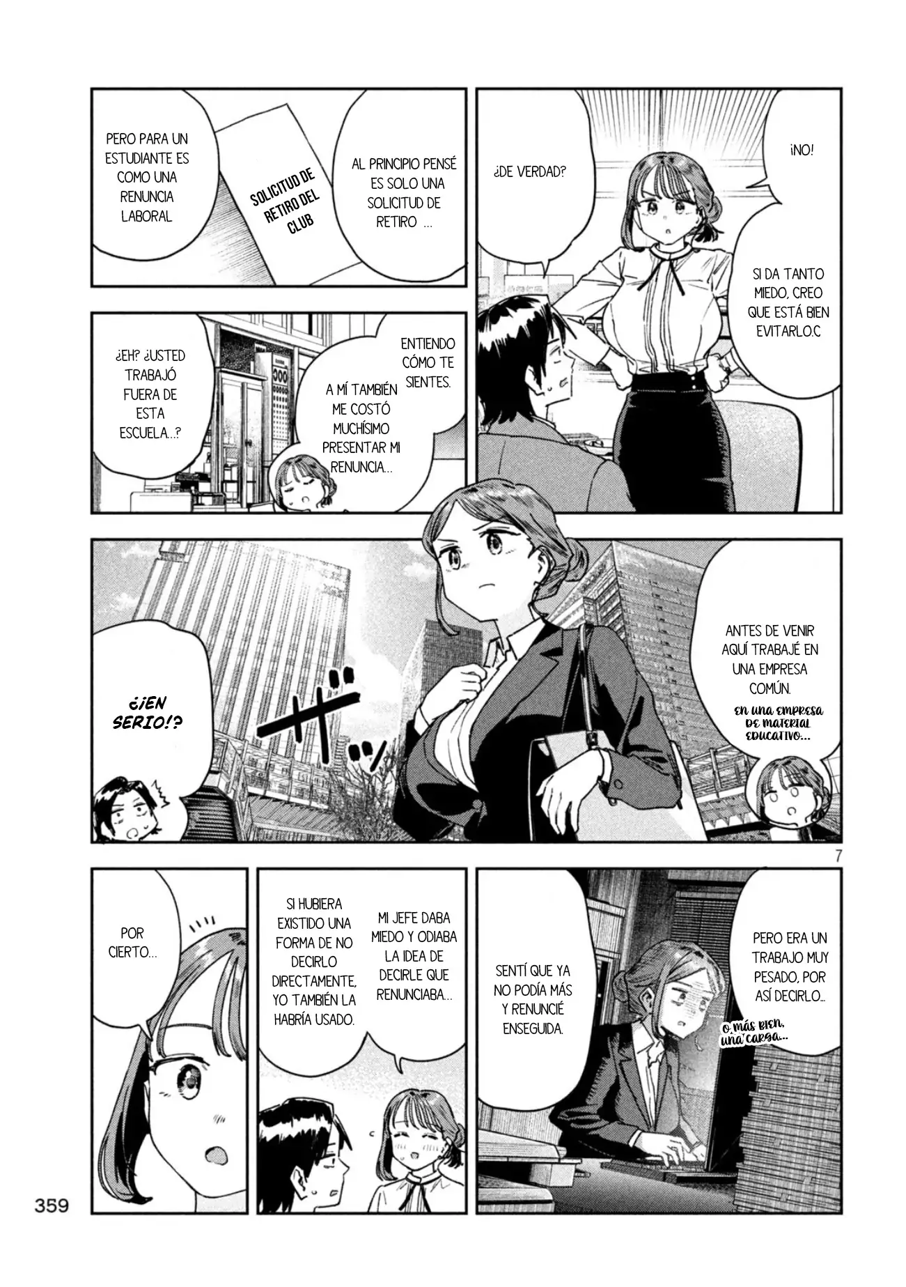 Myou-chan sensei wa Kaku Katariki - Capítulo 81 - Página 9 - LectorTMOo