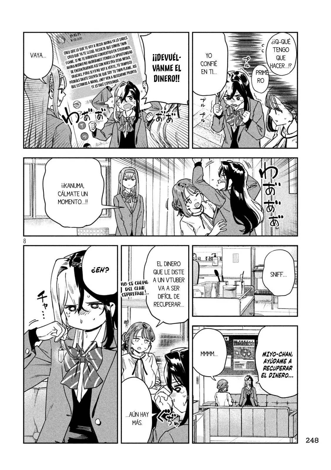 Myou-chan sensei wa Kaku Katariki - Capítulo 82 - Página 10 - LectorTMOo