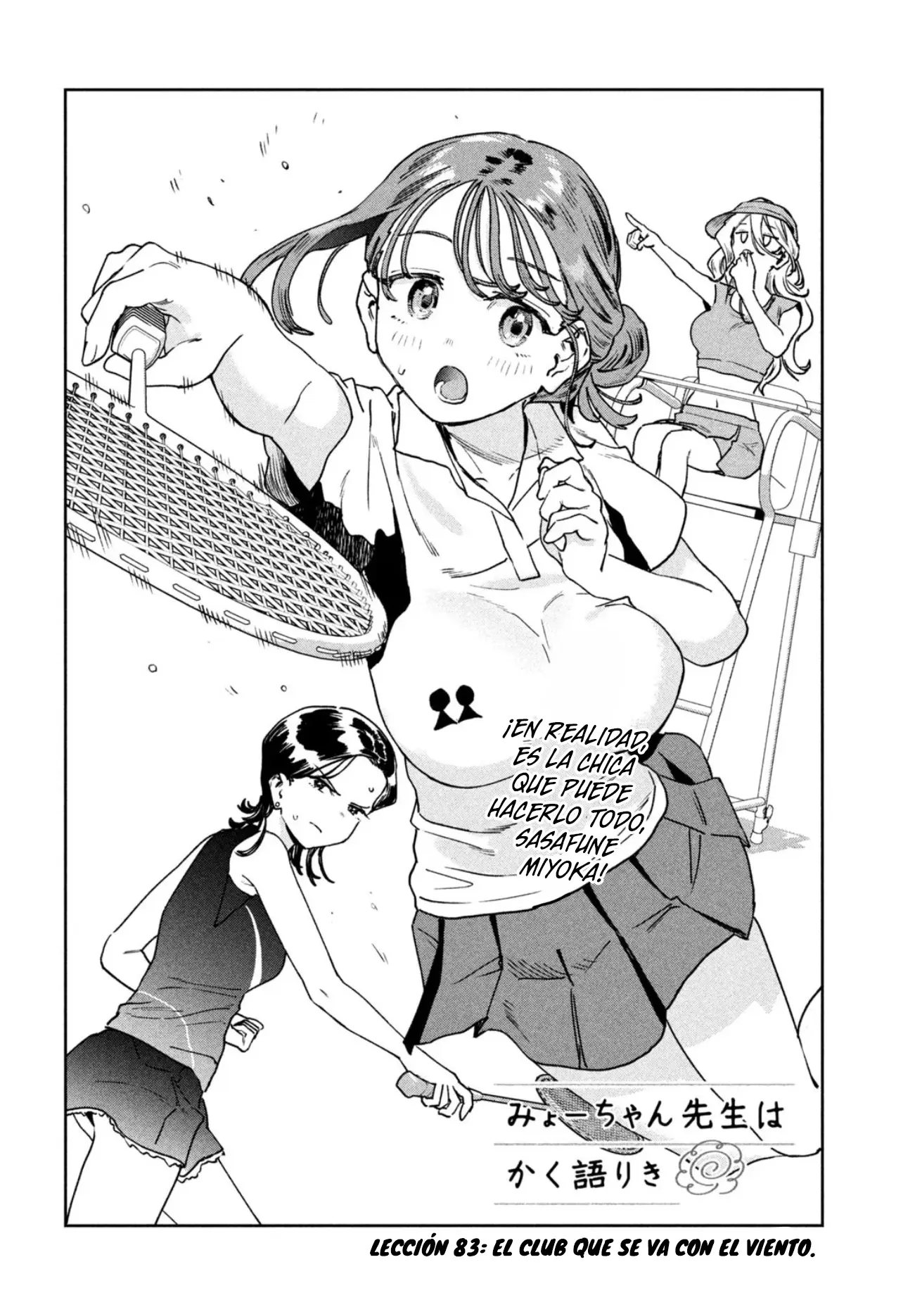 Myou-chan sensei wa Kaku Katariki - Capítulo 83 - Página 4 - LectorTMOo