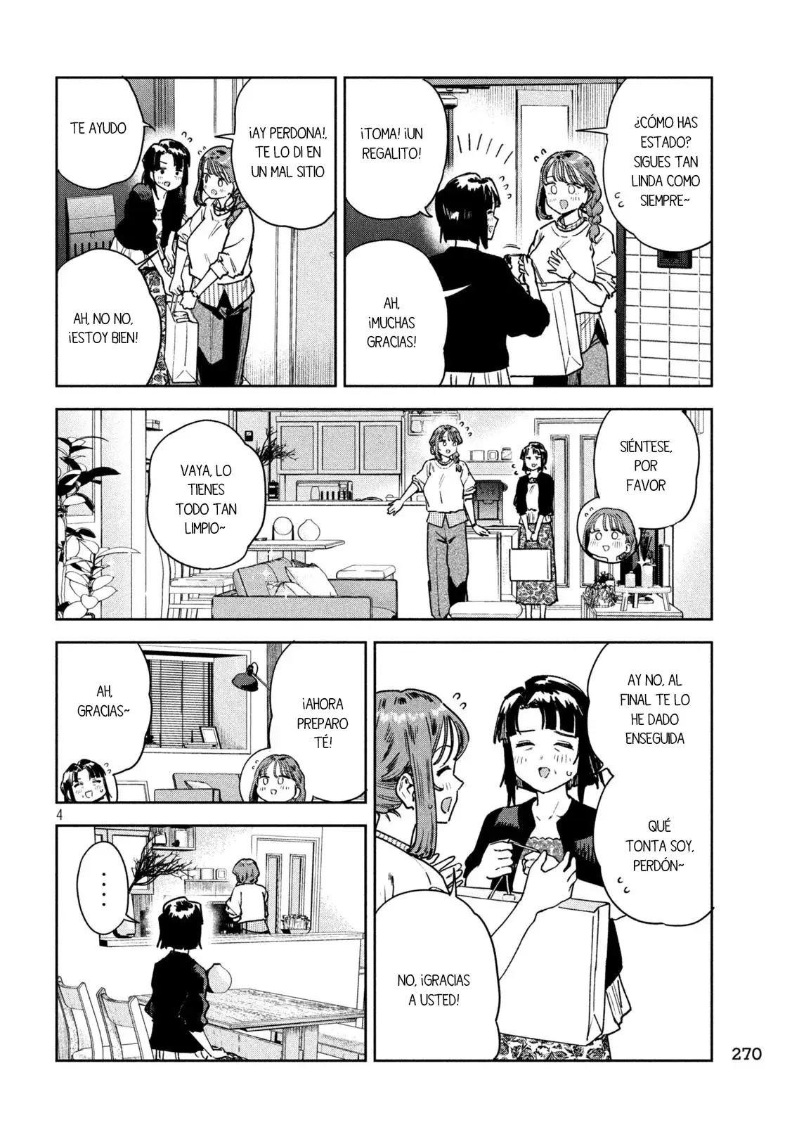 Myou-chan sensei wa Kaku Katariki - Capítulo 84 - Página 6 - LectorTMOo