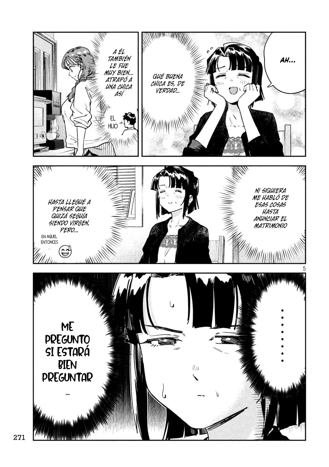 Myou-chan sensei wa Kaku Katariki - Capítulo 84 - Página 7 - LectorTMOo