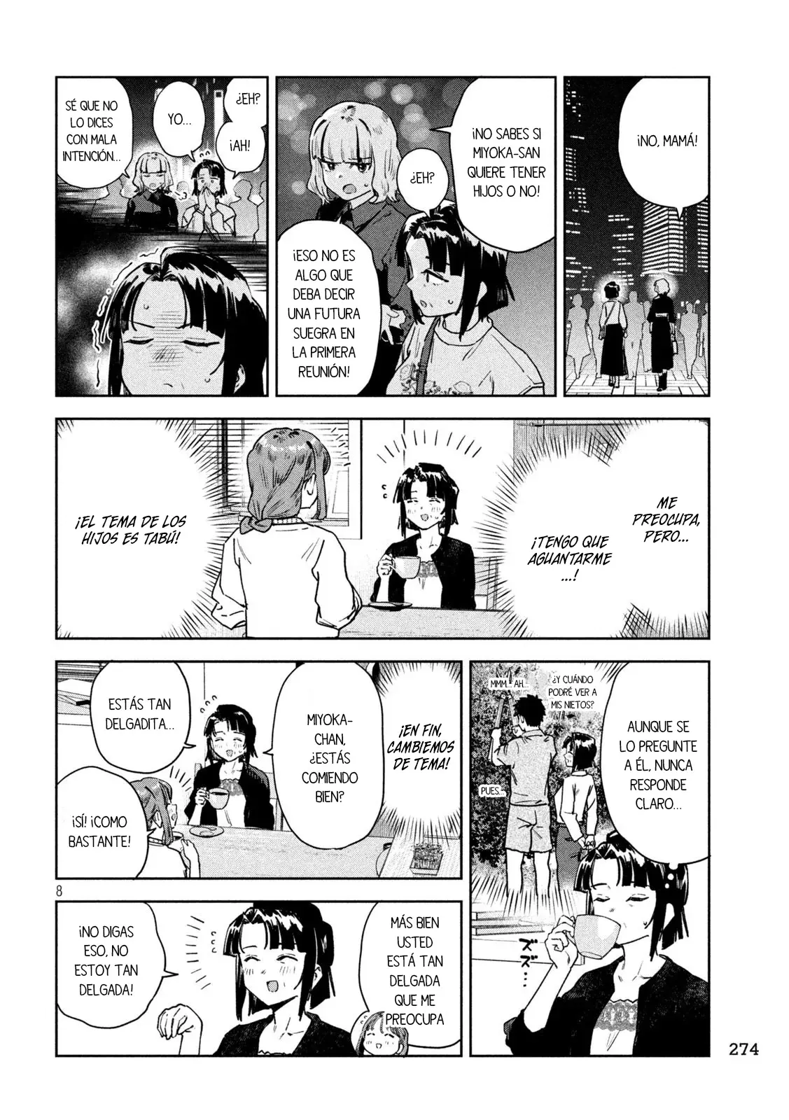 Myou-chan sensei wa Kaku Katariki - Capítulo 84 - Página 10 - LectorTMOo