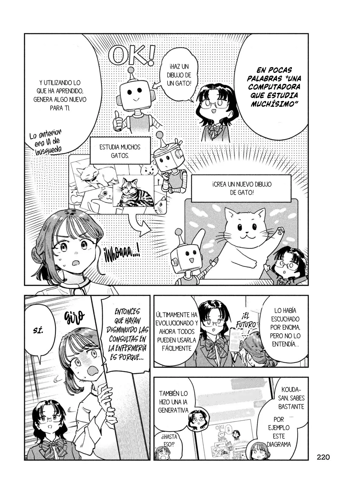 Myou-chan sensei wa Kaku Katariki - Capítulo 89 - Página 6 - LectorTMOo