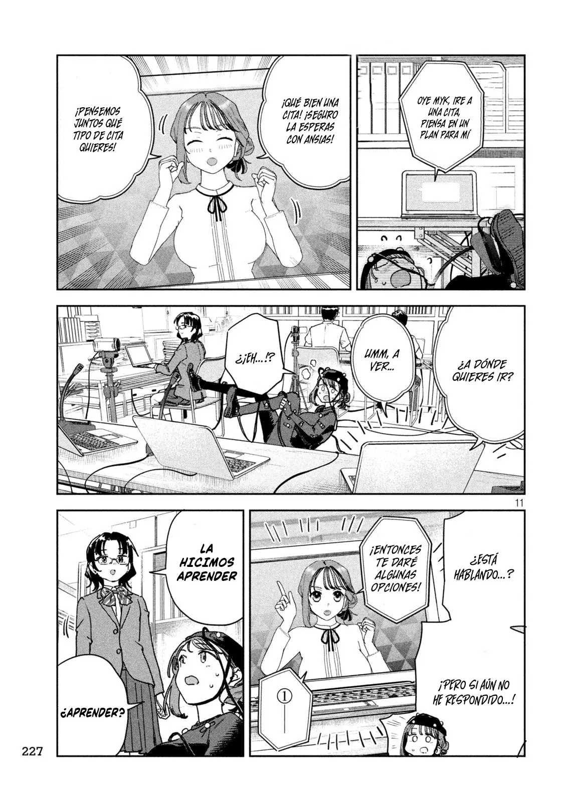 Myou-chan sensei wa Kaku Katariki - Capítulo 89 - Página 13 - LectorTMOo