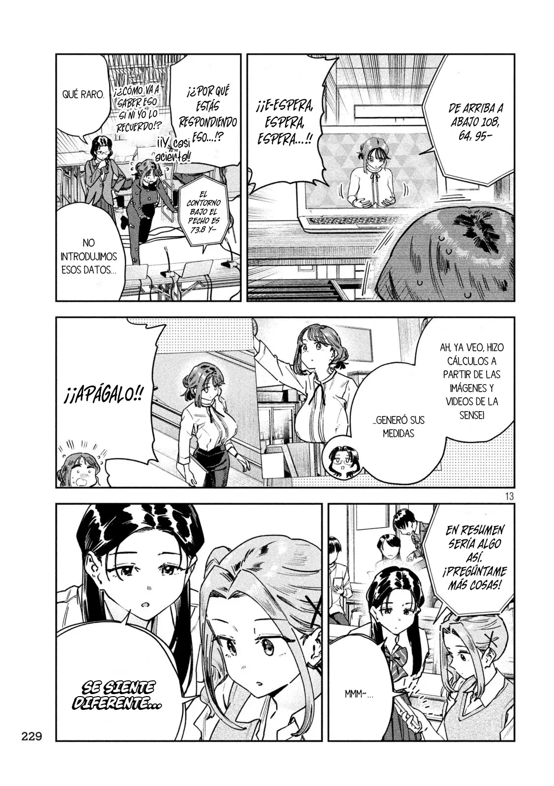 Myou-chan sensei wa Kaku Katariki - Capítulo 89 - Página 15 - LectorTMOo