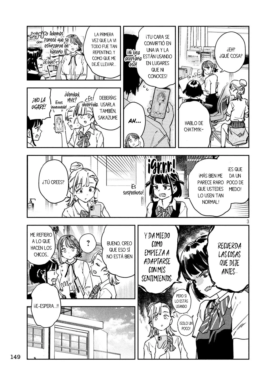 Myou-chan sensei wa Kaku Katariki - Capítulo 90 - Página 5 - LectorTMOo