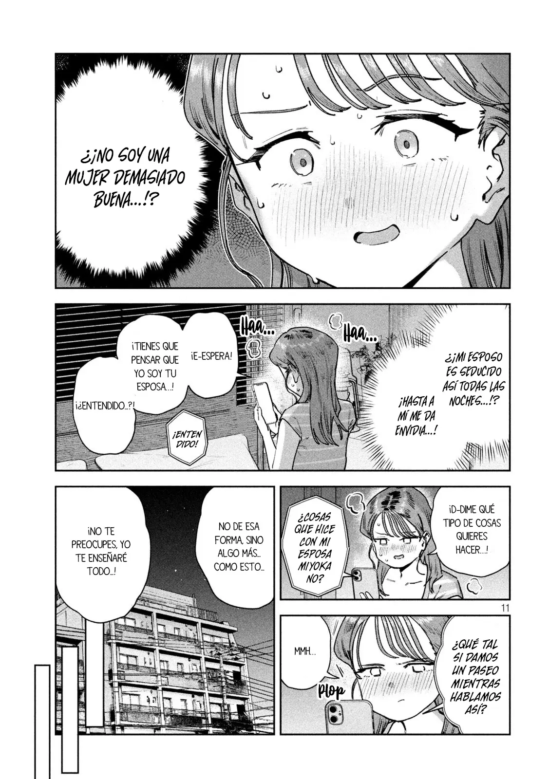 Myou-chan sensei wa Kaku Katariki - Capítulo 90 - Página 14 - LectorTMOo