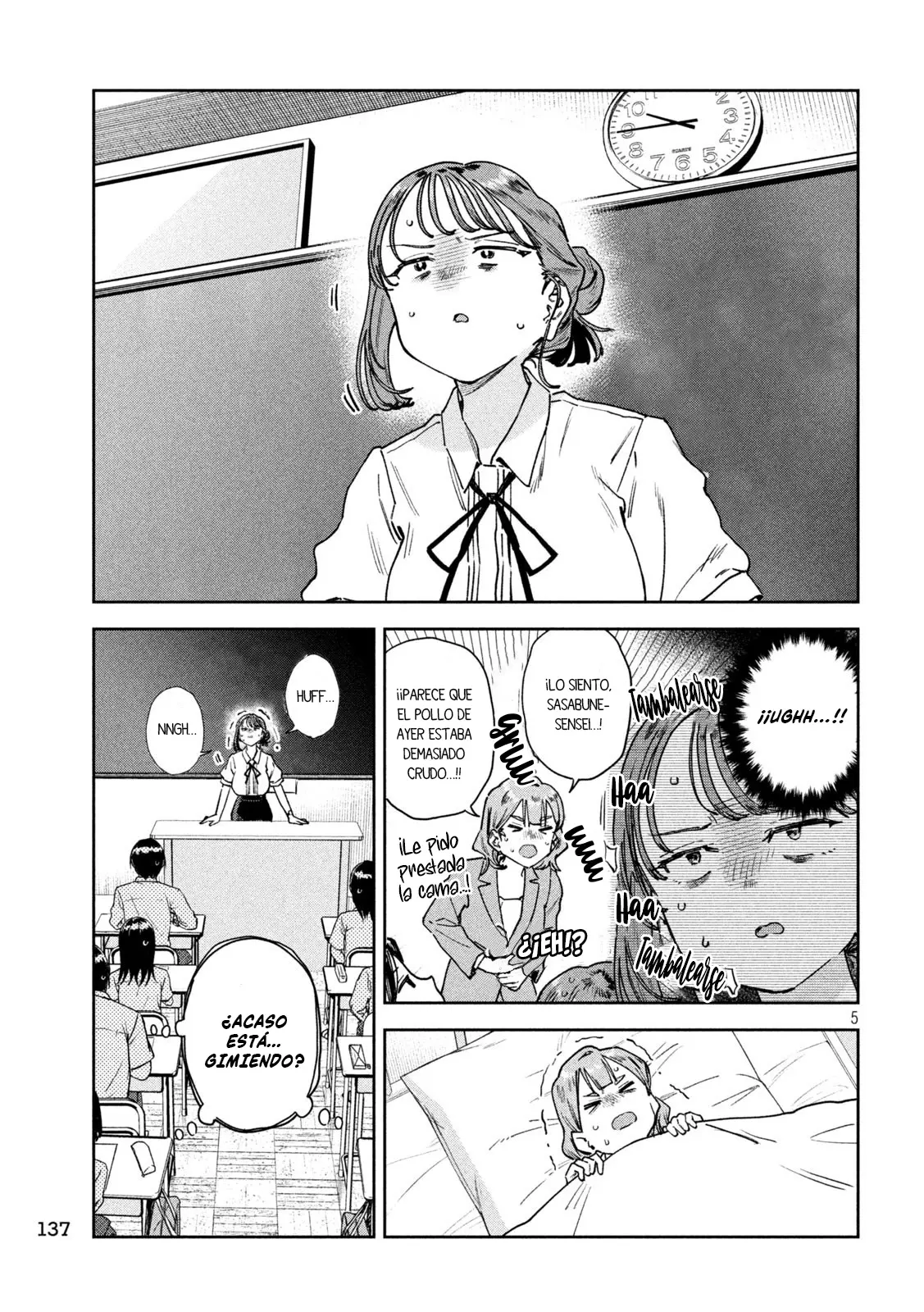 Myou-chan sensei wa Kaku Katariki - Capítulo 91 - Página 7 - LectorTMOo