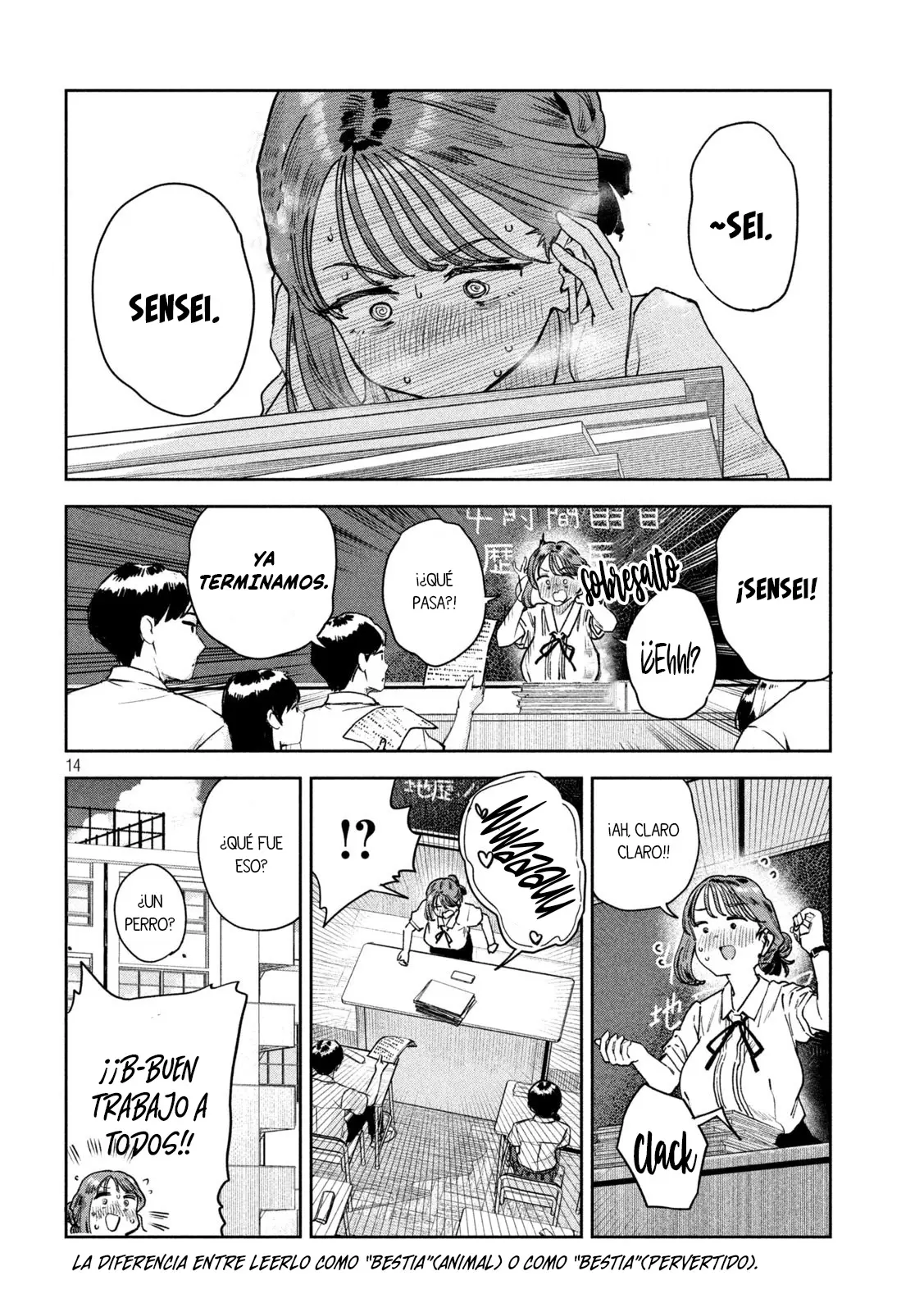 Myou-chan sensei wa Kaku Katariki - Capítulo 91 - Página 17 - LectorTMOo