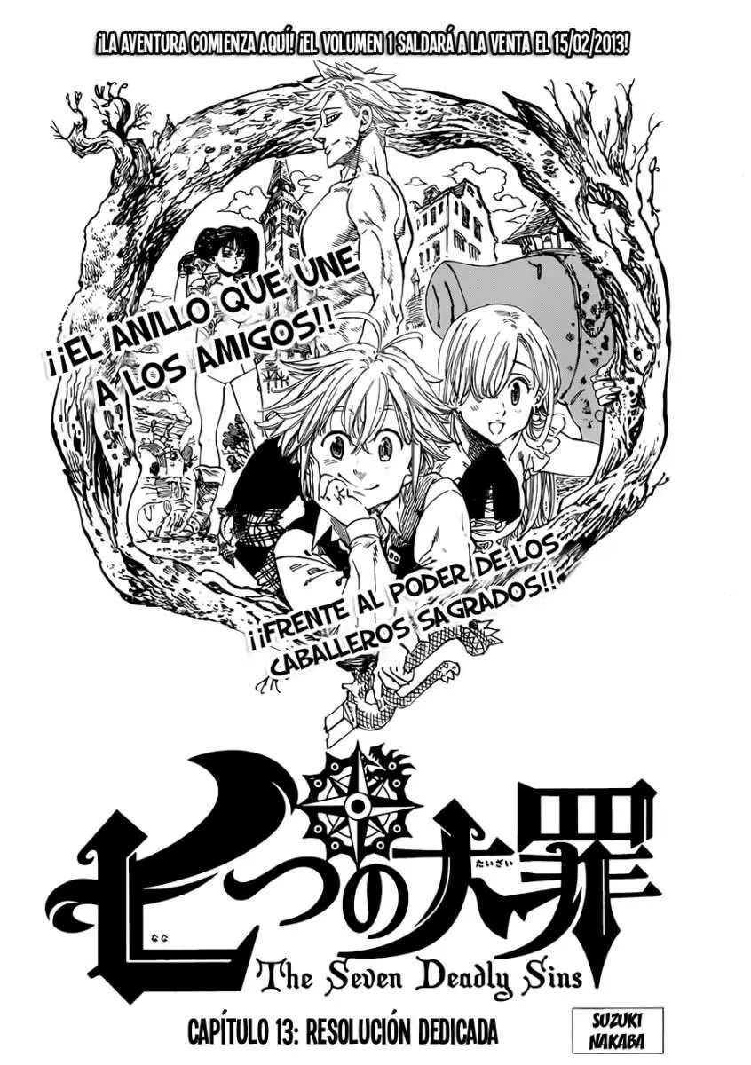 Nanatsu no Taizai - Capítulo 13 - Página 1 - LectorTMOo