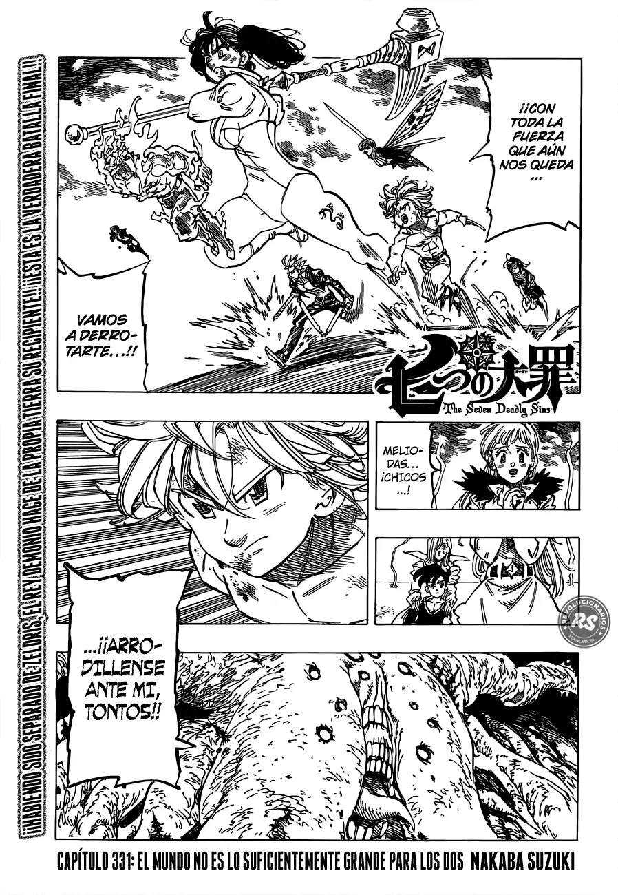 Nanatsu no Taizai - Capítulo 331 - Página 2 - LectorTMOo