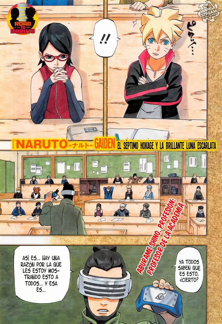 Naruto Gaiden - Capítulo 1 - Página 1 - LectorTMOo