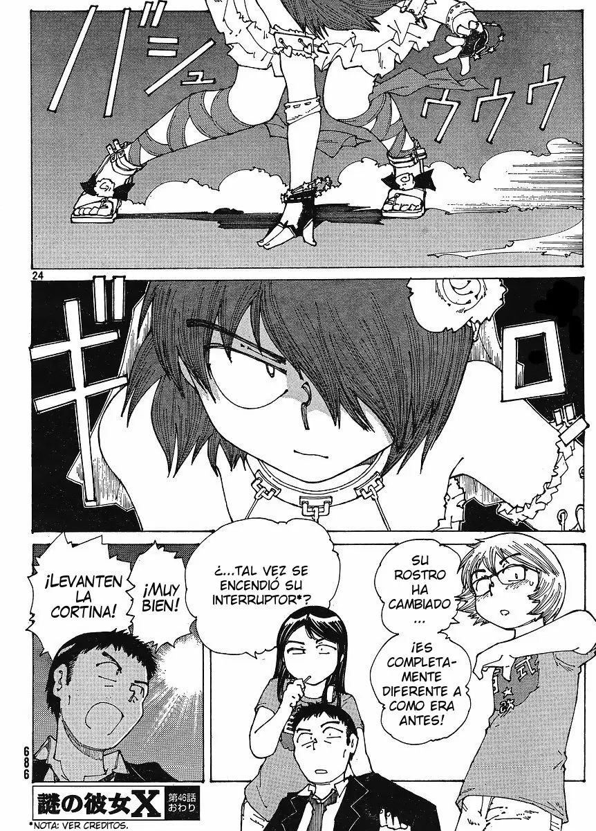 Nazo no Kanojo X capítulo 46 página 24