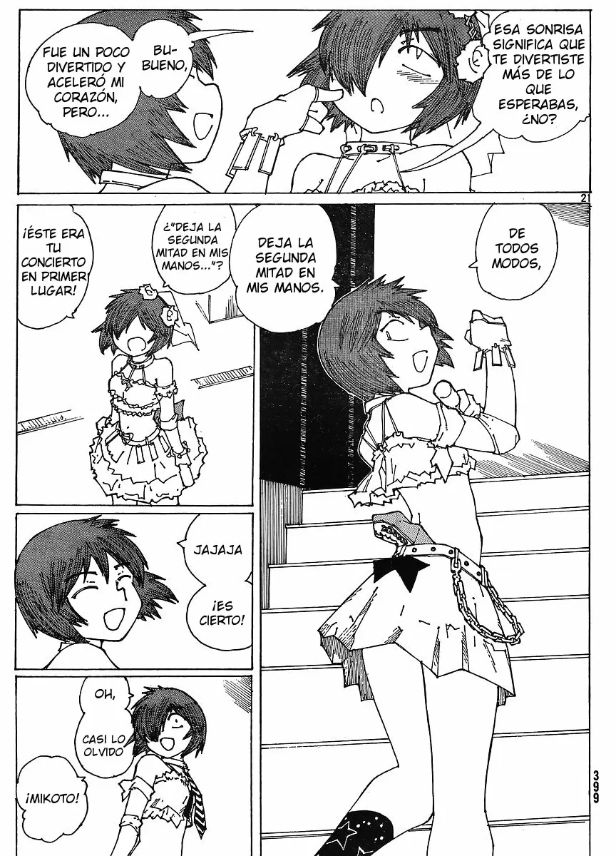 Nazo no Kanojo X capítulo 47 página 21
