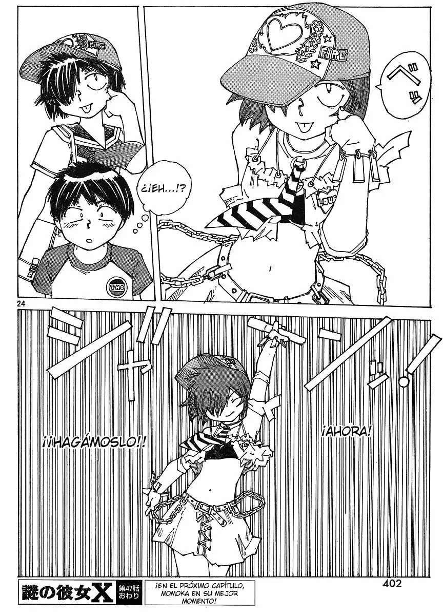 Nazo no Kanojo X capítulo 47 página 24